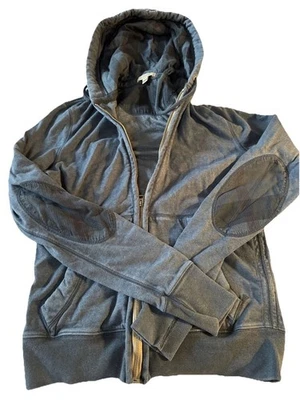 Sudadera con Capucha Burberry Brit Para Hombre Cremallera Nova Check Sudadera con Capucha Azul Talla S Foto 1 de 4