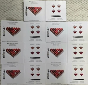 Prada Monochrome Weightless Lipcolor HUGE NEW LOT Hyper Matte Soft Matte - Picture 1 of 7