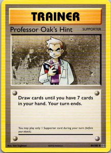 Professor Oak's Hint Uncommon XY - Evolutions 84/108 NM - Picture 1 of 2