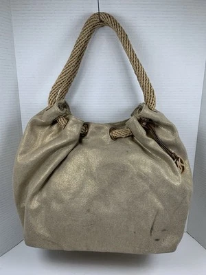 Bolso de Mano Michael Kors Marina Grande con Cordón Dorado (WP134) Foto 1 de 4