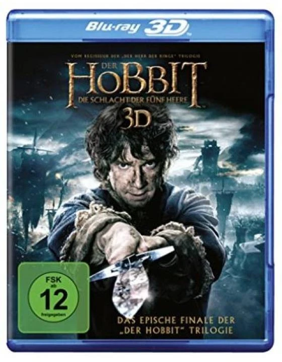 BluRay Der Hobbit: Die Schlacht der fünf Heere (3D Blu-ray) Gebraucht - gut - Bild 1 von 1