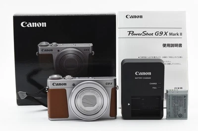 [BOX] Canon PowerShot G9 X Mark II 20,1MP Silver Compact Camera usata dal... - Immagine 1 di 4