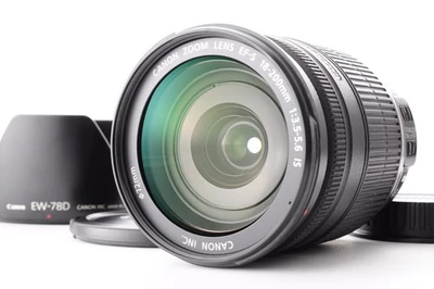 Lente zoom Canon EF-S 18-200 mm f/3,5-5,6 IS lente zoom casi nueva de Japón Y... - Imagen 1 de 4