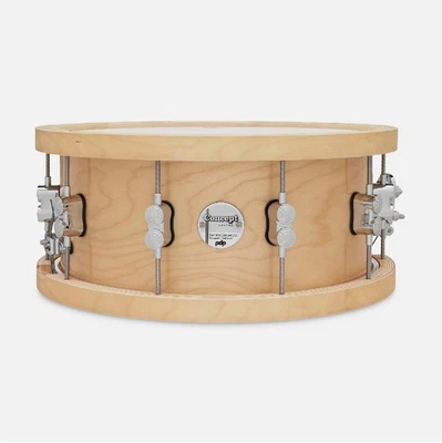 Pacific Drums PDP Concept Series Wood Hoop Maple Snare, 6.5x14, PDSN6514NAWH - Image 1 of 4