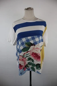 MAX MARA MAGLIA TOP CANOTTA DONNA TG L WOMAN CASUAL VINTAGE T-SHIRT ITALY COTONE - Imagen 1 de 9