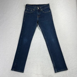 Pantalones de mezclilla Levis 511 para hombre 28x30 azul calce ajustado rectos (se adapta a 26x28,5) lavado oscuro - Imagen 1 de 9