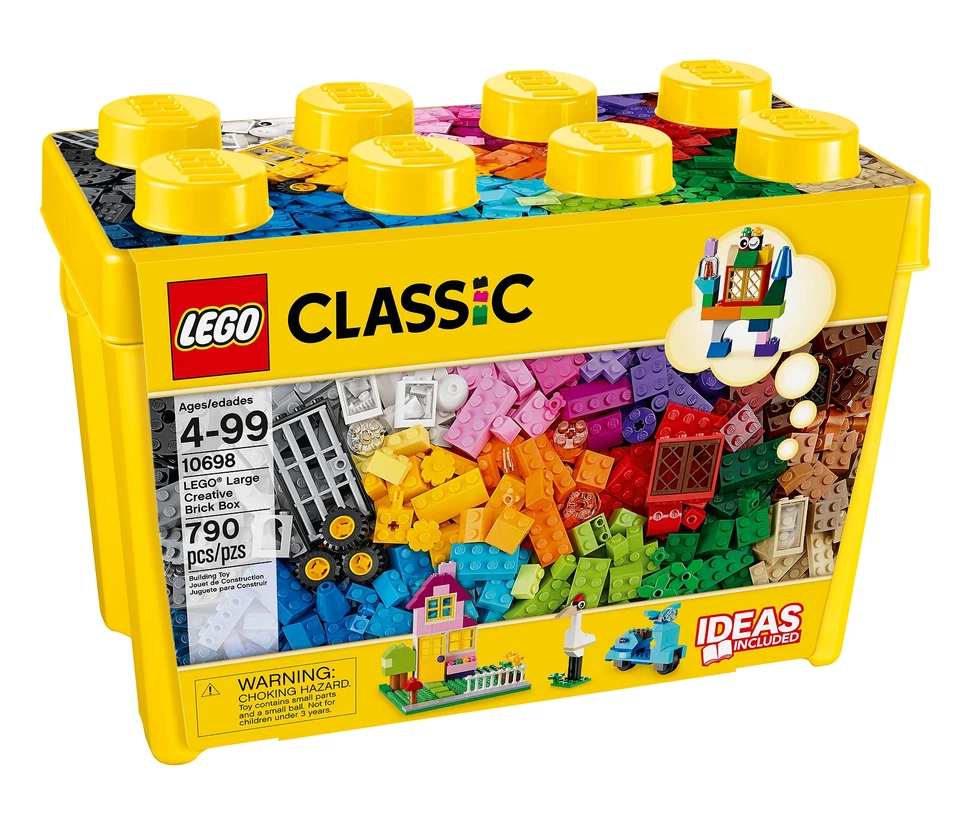 LEGO CLASSIC: Lego Large Creative Brick Box (10698) Kids Building Blocks Toys - Image 1 of 1