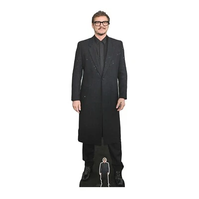 STARSTILLS CUTOUTS AND MASKS Pedro Pascal Black Shirt Lifesize Cardboard Cutout with Free Mini Standee