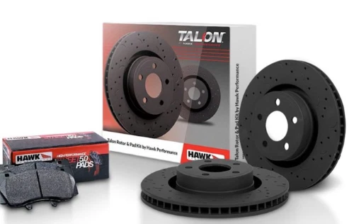 Hawk Performance Talon Brake Rotor and Pad Kits Fits Subaru Impreza - Image 1 of 4