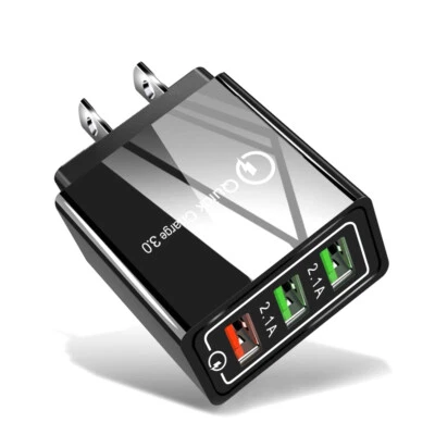 USB Wall Charger Fast Quick Charge For iPhone 14 13 12 11 X XS XR 8 7 6 Plus SE - Image 1 of 3