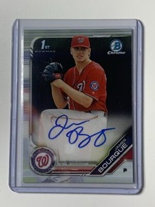 2019 Bowman Chrome Auto CPA-JB James Bourque 1st Bowman