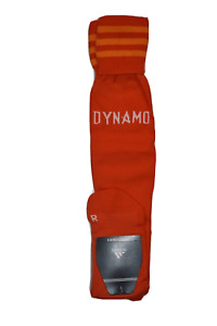 adidas Mens MLS Houston Dynamo Orange Formotion Extreme Soccer Socks New