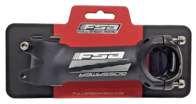 FSA Gossamer Alloy Road -MTB Stem 31.8mm Carbon Clamp +/- 6° 1-1/8" 110mm 153g - Image 1 of 4