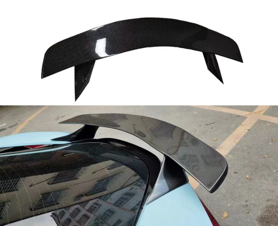 Alerón de parachoques trasero exterior de fibra de carbono real para BMW I8 2015-2021 Foto 1 de 4