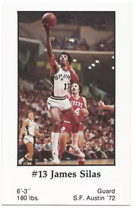 1979-80 San Antonio Spurs Express News Handy Dan Police James Silas #13 - Bild 1 von 2
