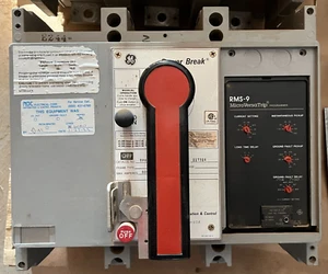 GE TP88SS POWER BREAK 800A FRAME 800A PLUG 600V 3PH CIRCUIT BREAKER - Picture 1 of 3