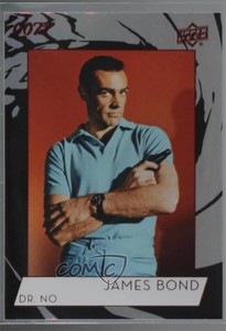 2019 Upper Deck James Bond Collection Rainbow Sean Connery SP as #101 01fd