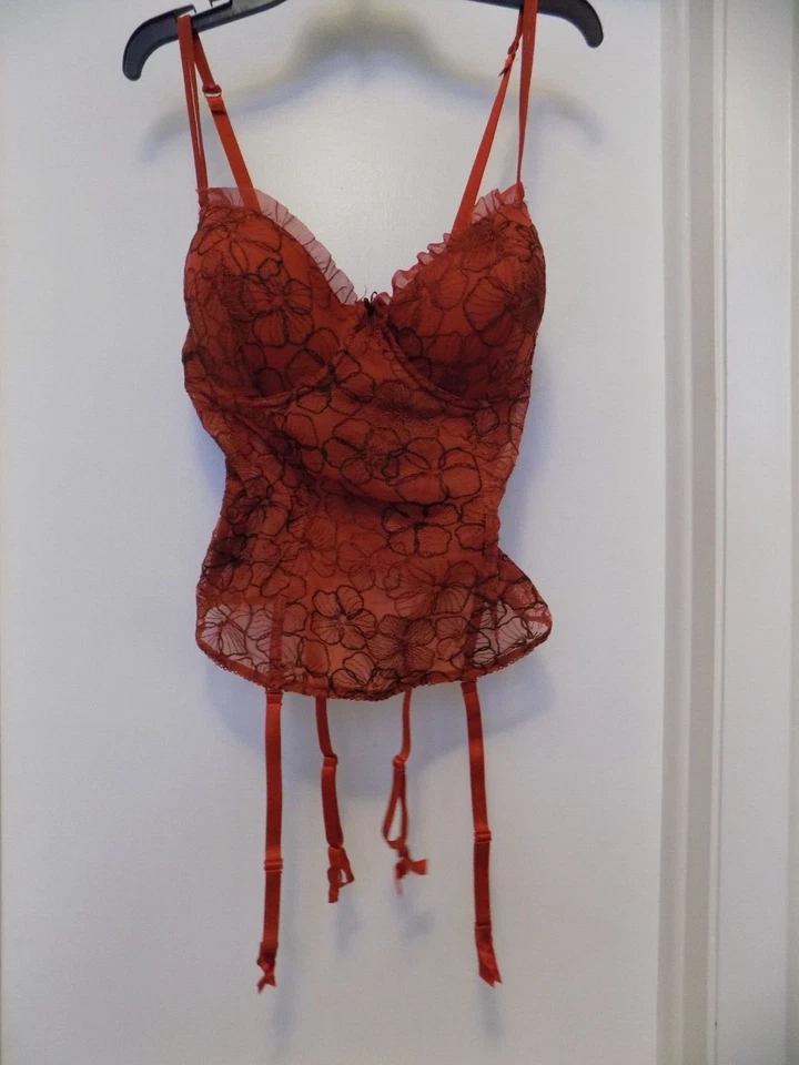 Donna Loren Size 38C Bustier Corset New No Tag - Image 1 of 1