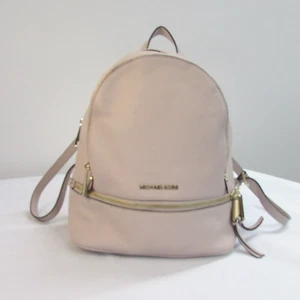 Michael Kors Women Rhea Cute & Stylish Back Pack, Light Pink Zipper Closure - Picture 1 of 8