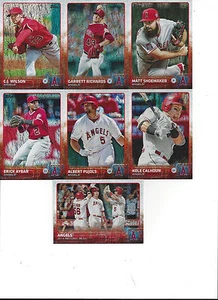Tarjeta de equipo paralelo Topps 2015 solo de fábrica #057/179 Angels #223 - Imagen 1 de 1