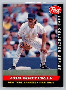 1993 Post Collectors Series Don Mattingly #12 - Picture 1 of 2