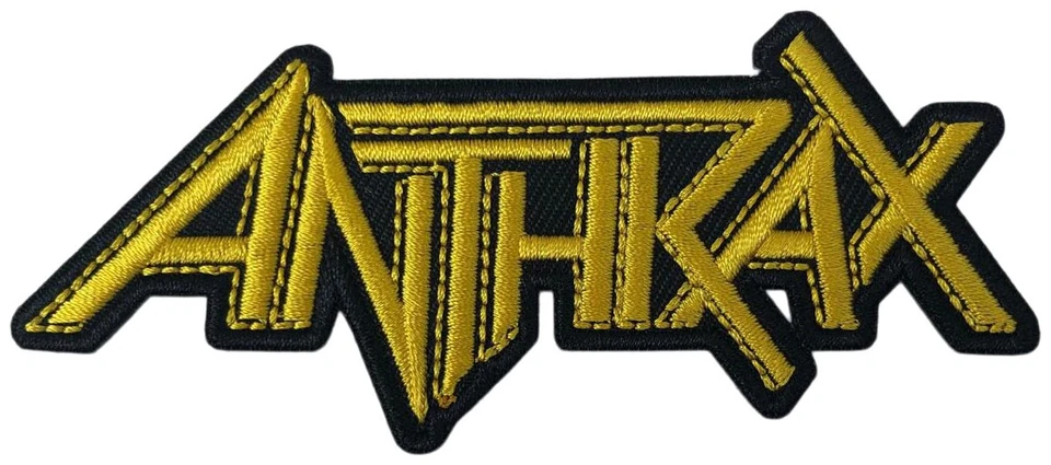 ANTHRAX - Yellow Logo - 4 x 9,7 cm - Patch - 168786 - Image 1 of 1
