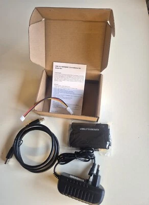 Convertitore del disco rigido da USB 3.0 a SATA IDE - Immagine 1 di 2