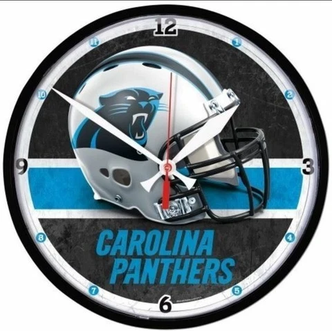 Carolina Panthers NFL Wall Clock Cover