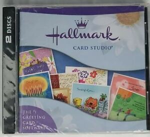 HALLMARK CARD STUDIO DESKTOP PUBLISHING SOFTWARE PC CD - NEW SEALED 2004