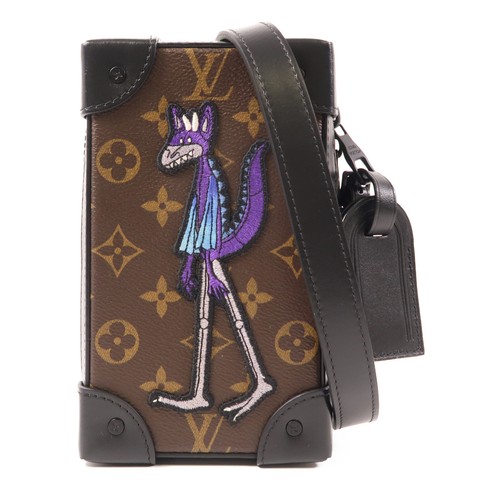 LOUIS VUITTON（LV） Borsa a tracolla Louis Vuitton morbida bauletto cabina telefonica LV Friends M80144 monogramma marrone