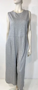 $278 Mono corto Eileen Fisher para mujer L Moon algodón moteado pierna ancha nuevo con etiquetas - Imagen 1 de 8