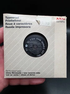 AEG Olympia Typenrad 766 320 German Congr Mod Pica 10 ✅unbenutzt✅ - Picture 1 of 4