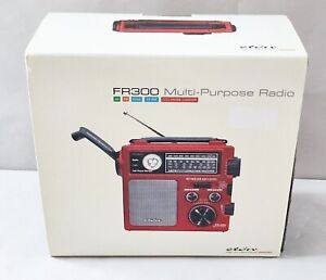 Hand-Crank ETON FR300 Multi-Purpose AM/FM/TV-VHF Radio NOAA Weather Emergency