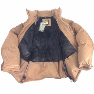 4AK017 43 WHEAT, AKADEMIKS MEN'S BUBBLE JACKET - Picture 1 of 3