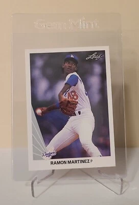 RAMON MARTINEZ - 1990 Leaf - MINT  - Image 1 of 2