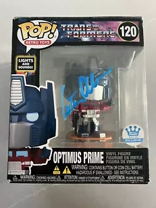 Peter Cullen handsigniert signiert Funko Pop Beckett BAS COA Optimus Prime 120 6 Zoll - Bild 1 von 6
