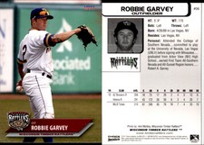 Robbie Garvey 2011 Choice Wisconsin Timber Rattlers #6 Card *AutographDen*