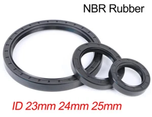 TC Skelett Öldichtringe Wellendichtring NBR Doppellippendichtring 23mm 24mm 25mm - Bild 1 von 11