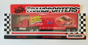 Matchbox 1:87 Super Star Todd Bodine Fiddle Faddle Racing Transporter  CY1O7 - Picture 1 of 13