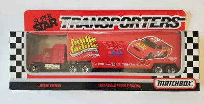 Matchbox 1:87 Super Star Todd Bodine Fiddle Faddle Racing Transporter  CY1O7 - Image 1 of 4