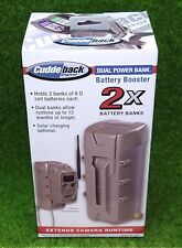 Cuddeback Dual Power Bank Trail Camera Battery Booster Pack, Brown - PW-3563