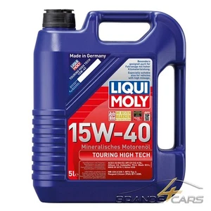 5 L LITER LIQUI MOLY TOURING HIGH TECH 15W-40 MOTOR-ÖL MOTOREN-ÖL 32054149 - Bild 1 von 1