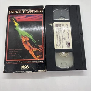 Prince Of Darkness VHS Tape 1987 MCA Home Video John Carpenter Horror - Picture 1 of 4