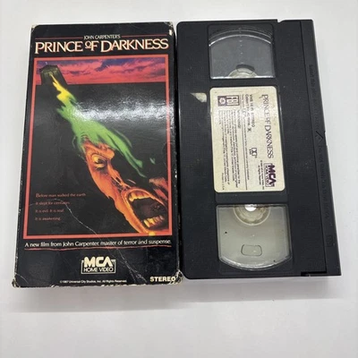 Prince Of Darkness VHS Tape 1987 MCA Home Video John Carpenter Horror - Image 1 of 4