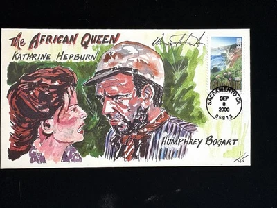 SEPT 8 2000 SACRAMENTO FDC #3438 WILD HORSE CACH AFRICAN QUEEN BOGART,HEPBURN - Image 1 of 2