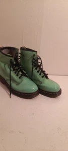 Doc Martins Boots Size 6 Peppermint Green Made In England - Picture 1 of 12