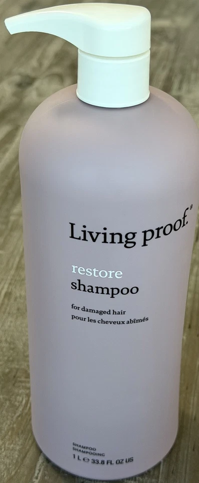 Living Proof Restore Shampoo Reverses Damage 1 Liter / 33.8 FL OZ BRAND NEW - Image 1 of 1