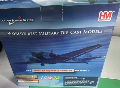 Hobby Master JU-52, JU 52/3M ge D-ALYL, 1:144 Scale Die Cast Model, Item HA9002 - Image 1 of 4