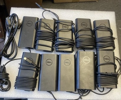 Lot 5X OEM Original Dell 90W Type-C DA90PM170 LA90PM170 Charger With Power Cable - Image 1 of 4