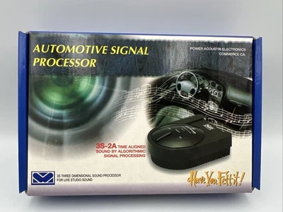 Power Acoustik Automotive Signal Processor 3S Sound Processing System 3S-2A 1998 - Image 1 of 4